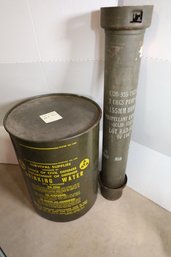 LOT 135 - MILITARY CONTAINERS