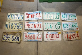 LOT 146 - OLD LICENSE PLATES