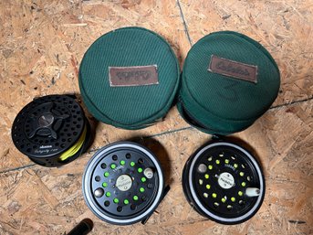 192 - NICE FLY FISHING REELS AND CASES