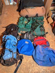 200 - LOTS OF BAGS, BACKPACKS, SLEEPING BAGS AND MORE - ALL CONDITIONS UNKNOWN