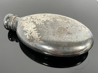 LOT 167 - ANTIQUE FLASK