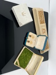 LOT 178 - EARLY CASES: TIFFANY AND CO. / HAMILTON / HICKOK  KREMENTZ