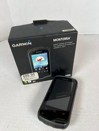 246 - GARMIN MONTERRA HANDHELD GPS AS SHOWN NOTHING ELSE KNOWN