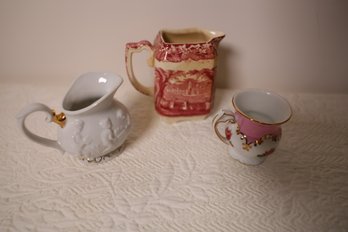 LOT 38 - ANTIQUE ITEMS SHOWN