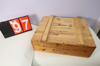 97 - AMMO/CASE/CRATE