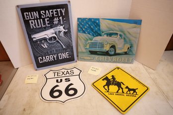 LOT 10 - SIGNS