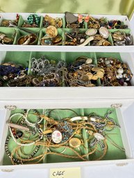 LOT 201 - HUGE MYSTERY BULK JEWELRY LOT!  (CASE NOT INCLUDED)