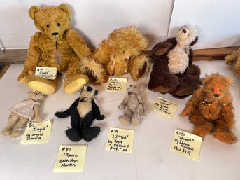 283 -  $1000 WORTH OF COLLECTIBLE ARTIST MADE BEARS! RESELLERS OR COLLECTORS TAKE NOTICE!!!!!!!!!!!!