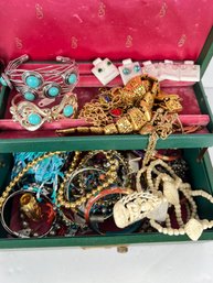 LOT 202 - HUGE MYSTERY BULK JEWELRY LOT!  (CASE NOT INCLUDED)