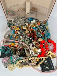 LOT 203 - HUGE MYSTERY BULK JEWELRY LOT!  (CASE NOT INCLUDED)