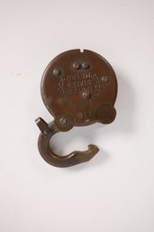 145 - ANTIQUE UNITED STATES METRO LOCK