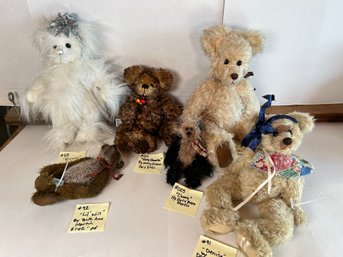 285 -  $1000 WORTH OF COLLECTIBLE ARTIST MADE BEARS! RESELLERS OR COLLECTORS TAKE NOTICE!!!!!!!!!!!!