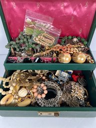 LOT 205 - HUGE MYSTERY BULK JEWELRY LOT!  (CASE NOT INCLUDED)