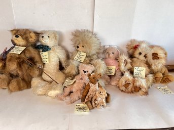 288 -  $1000 WORTH OF COLLECTIBLE ARTIST MADE BEARS! RESELLERS OR COLLECTORS TAKE NOTICE!!!!!!!!!!!!