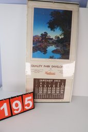 195 - 1953 CALENDER