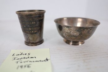 LOT 77 - ANTIQUE THROPHY AND OTHER
