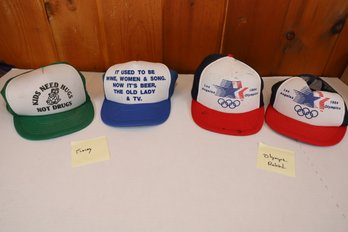 LOT 79 - VINTAGE HATS (OLYMPIC/FUNNY)