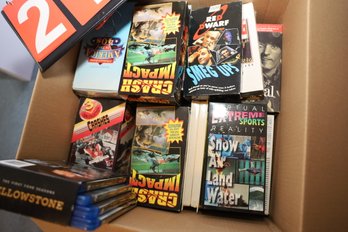 219 - BOX OF MOVIES