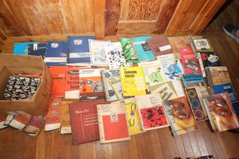 LOT 86 - VINTAGE COLLECTION OF MANUALS AND MORE