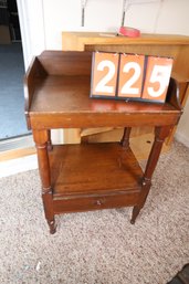 225 - ANTIQUE WOODEN FURNITURE PIECE