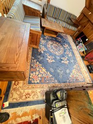 41 - LARGE RUG, UPSTAIRS, BRING HELD TO ROLL UP AND REMOVE! UPSTAIRS