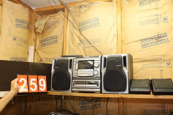 259 - RADIO AND SPEAKERS