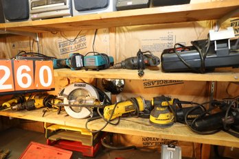 260 - TOOLS ON SHELVES