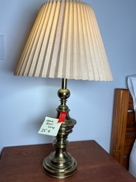 48 - HEAVY BRASS LAMP