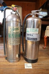 LOT 163 - TWO EARLY FIRE EXTINGUISHERS