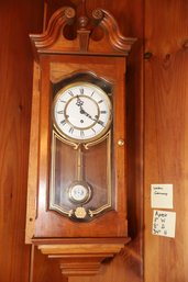 LOT 165 - WESTERN GERMANY WALL CLOCK - BUYER TO REMOVE FROM WALL