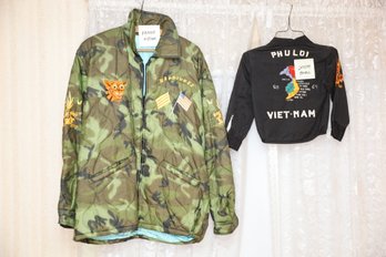 1 - ONE OWNER! ADULT AND CHILDS CUSTOM MADE 1960'S VIETNAM JACKET 'BRING BACKS' AWESOME!!!!!!