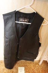 2 -  LEATHER VEST