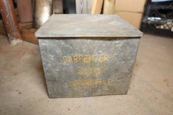 329 - CARPENTERS DAIRY SPRINGALE COOLER BOX