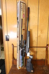 11 - BENJAMIN GENESIS AIR/RIFLE WITH BOX AND SCOPE