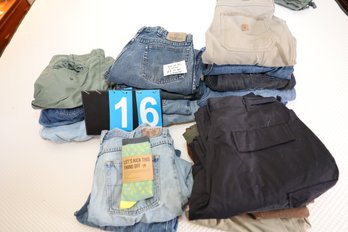 16 - MENS PANTS / JEANS / SHORTS