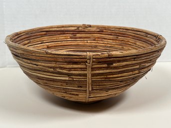 148 - IMPRESSIVE WOVEN BASKET