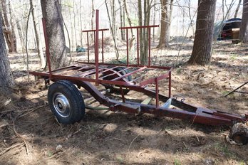 LOT 251 - HOMEMADE TRAILER - GREAT FOR CANOES / KAYAKS AND SO MUCH MORE!
