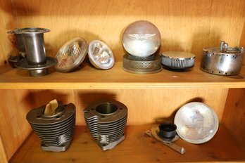 394 - VINTAGE MOTORCYCLE PARTS