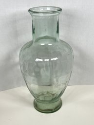 161 - HEAVY LARGE GLASS DECOR, MADE IN ITALY