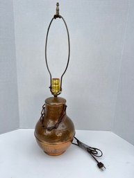 36 - COPPER MID CENTURY LAMP