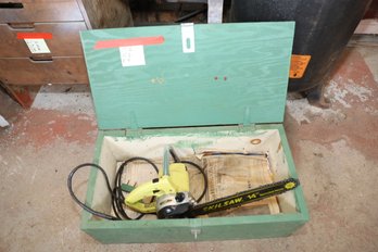 LOT 270 - CHAINSAW IN CRATE