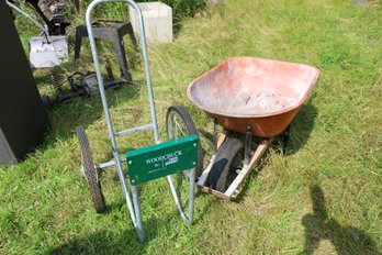 421 - CART AND WHEELBARROW