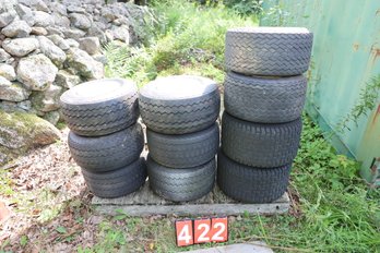 422 - TIRE AND WHEEL (LAWN TRACTOR SIZE)