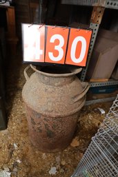 430 - OLD DAIRY CONTAINER