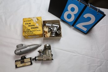 82 - REALLY NICE VINTAGE MODEL AIRPLANE MOTORS!