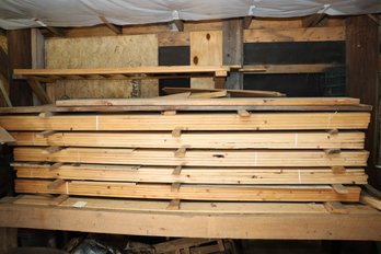 438 - REALLY NICE LUMBER - DRY AND STORED CORRECTLY!