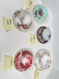 172 - ANTIQUE TEA CUPS