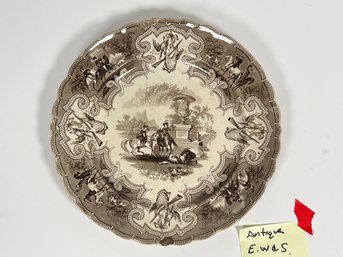 174 - ANTIQUE PLATE