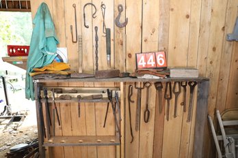 446 - BLACKSMITHING TOOLS