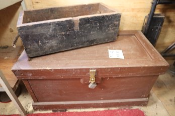 LOT 310 - VINTAGE WOODEN BOXES - VERY NICE